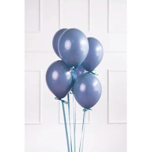Ballonger 30cm, dus marineblå - 50 stk