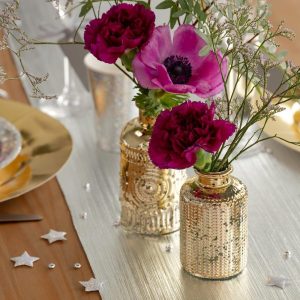Minivase - Metallic gull