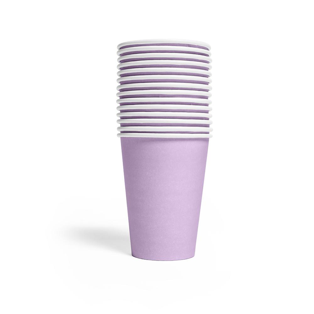 Pappkopper, Lilla lavendel - 14 stk