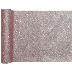 Bordløper glitter, rosa – 3 meter