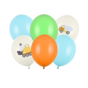 Ballonger, anleggsmaskiner - 6 stk