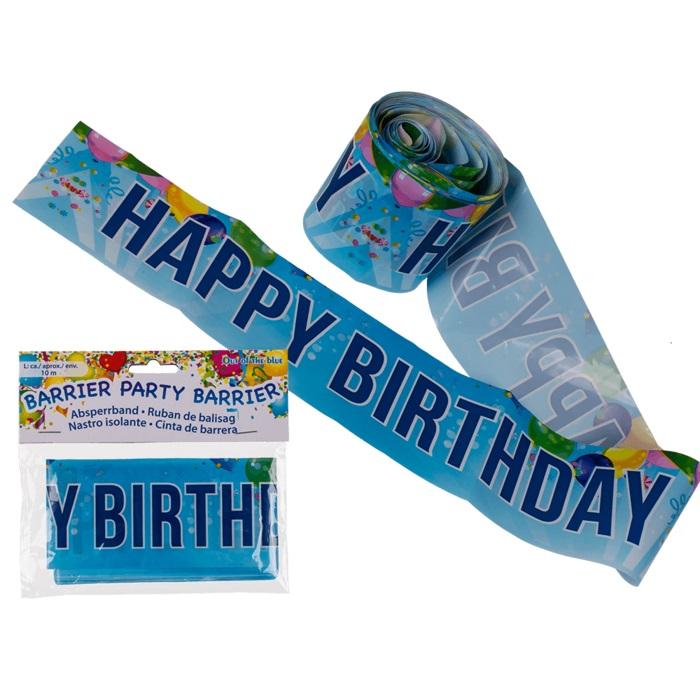Sperrebånd, Happy Birthday - 10 meter