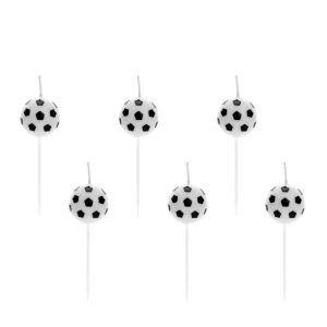 Kakelys fotball - 6 stk