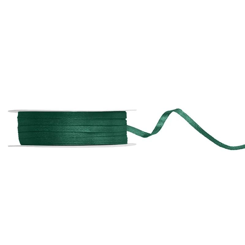 Silkebånd 3mm, Mørk grønn – 50 m