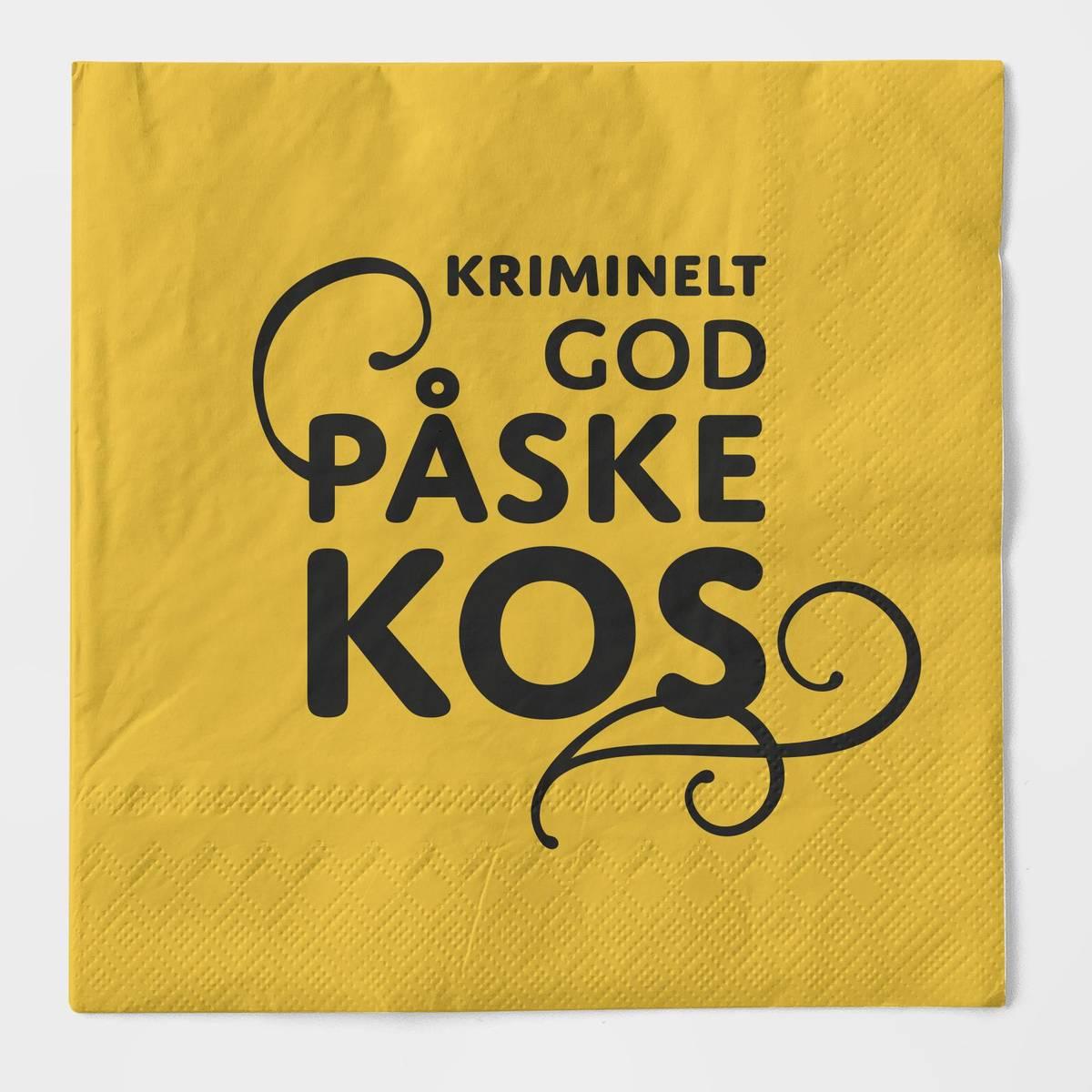 Servietter lunsj, Påskekos - 20 stk