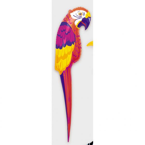 Oppblåsbar papegøye - 105 cm