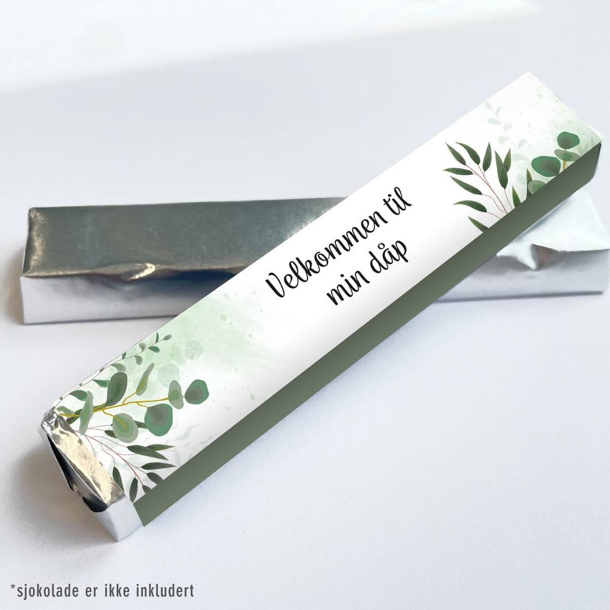 Kinder omslag, Dåp eucalyptus - 20 stk
