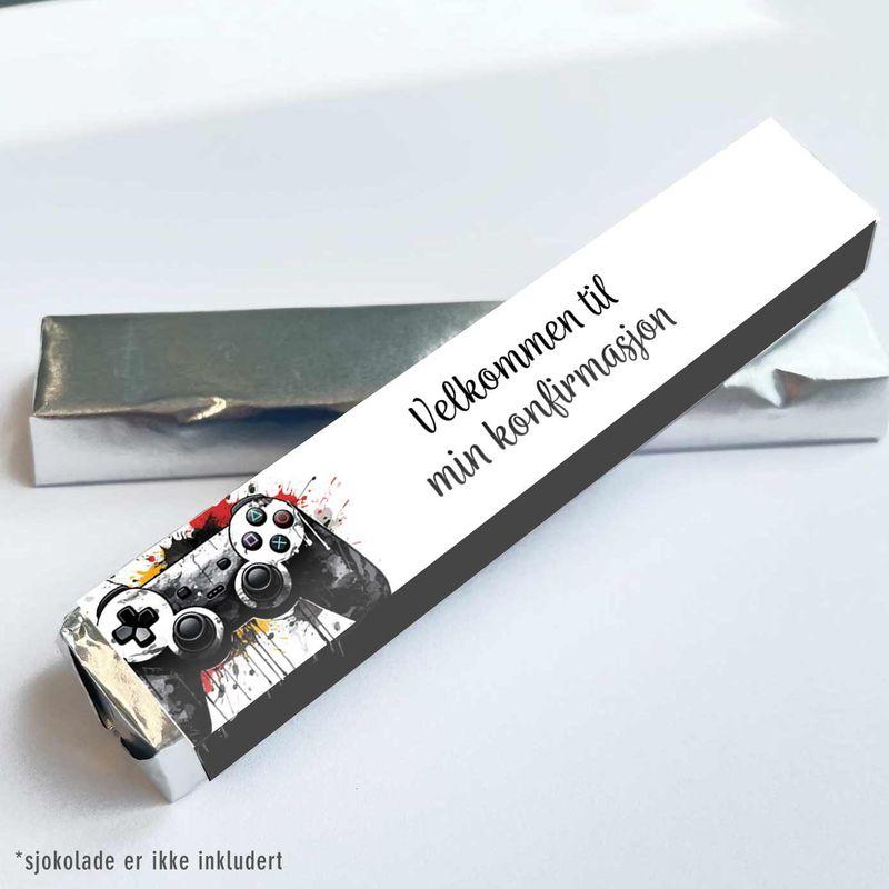 Kinder omslag, Konfirmasjon Gaming - 20 stk