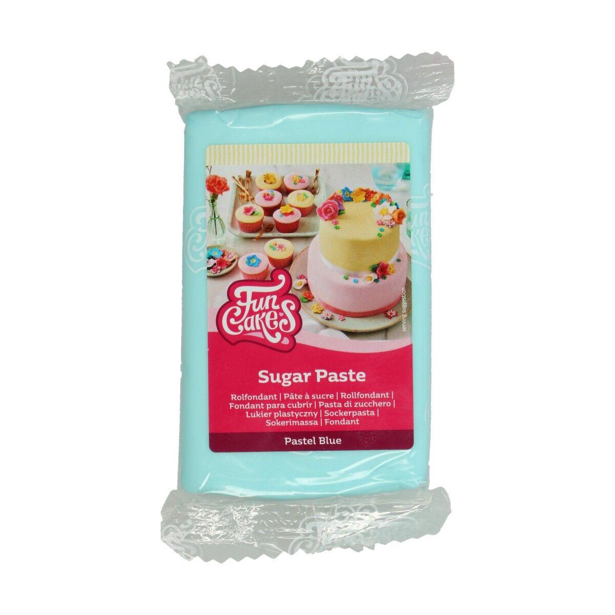 Fondant, 250g - Pastell blå