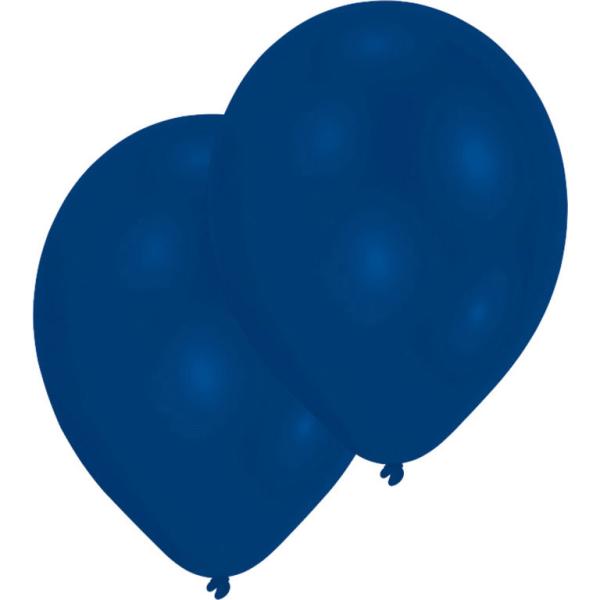 Ballonger, royal blå - 50 stk