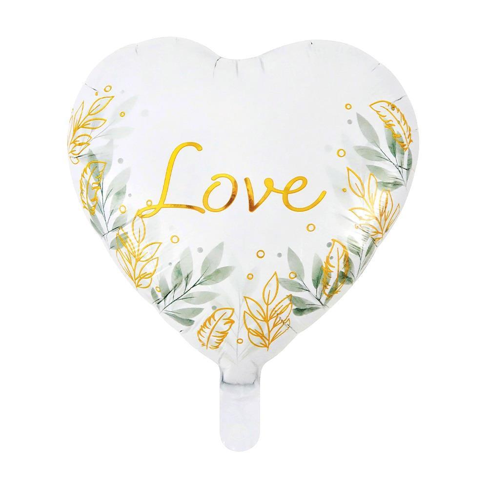 Folieballong hjerte, botanisk - Love