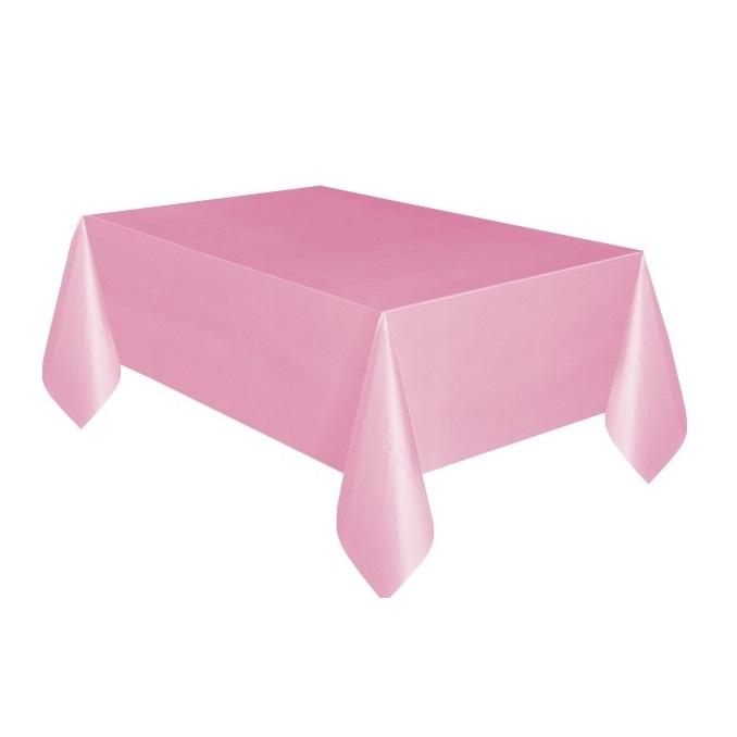 Plastduk på rull 30 m, lys rosa