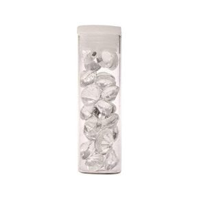 Spiselige diamanter, blank 13mm - 10 stk