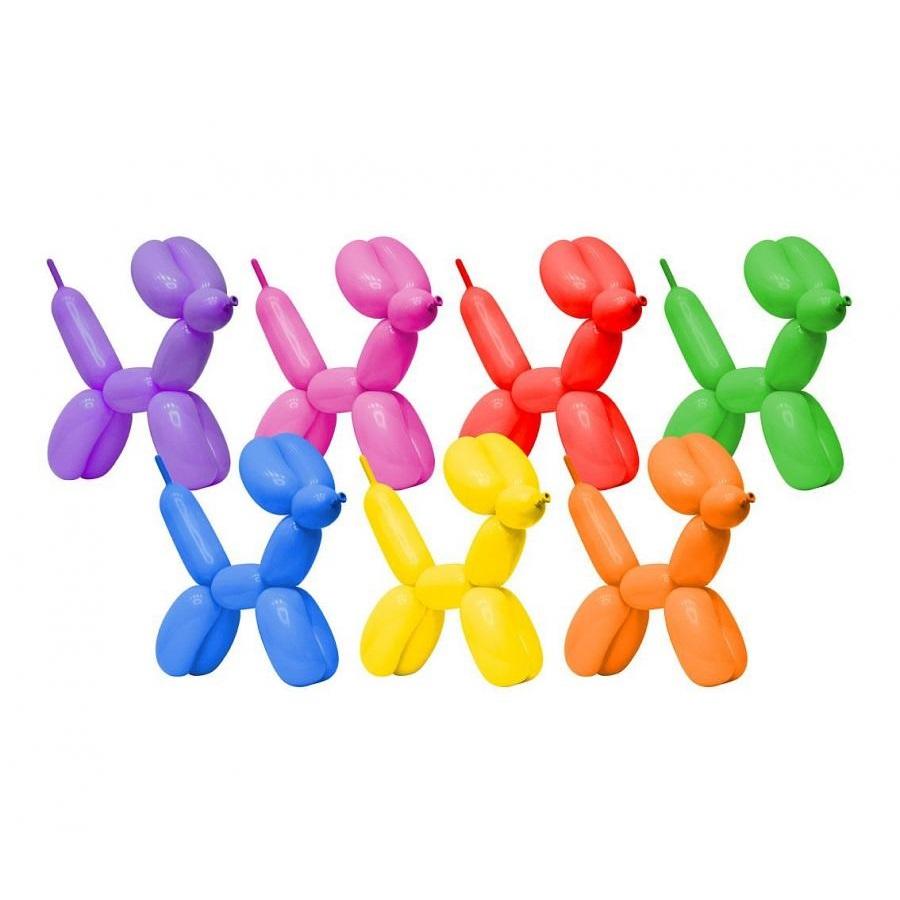 Figurballonger miks D4 - 100 stk