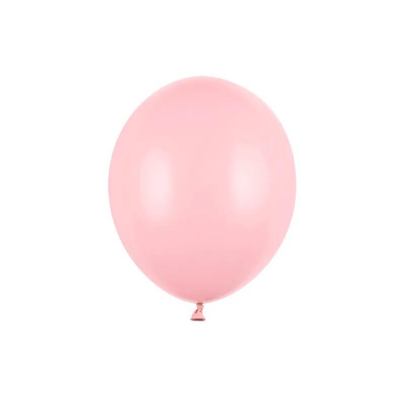 Ballonger pastell dus rosa, 30 cm - 10 stk