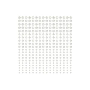 Selvklebende perler - 4 størrelser