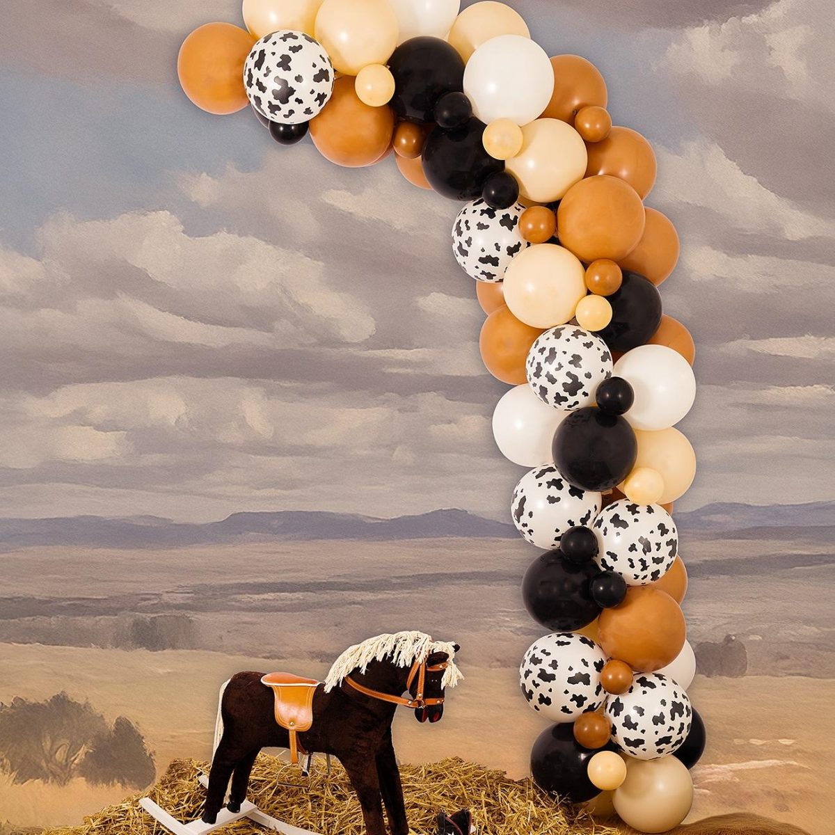 Ballongbue, gjør det selv - Western