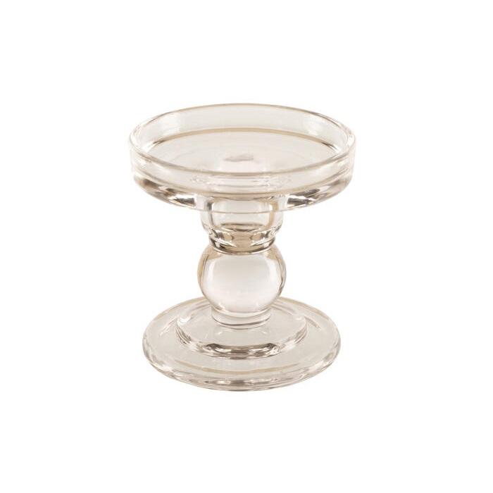 Lysestake til kubbelys, Klar - 8,8 cm