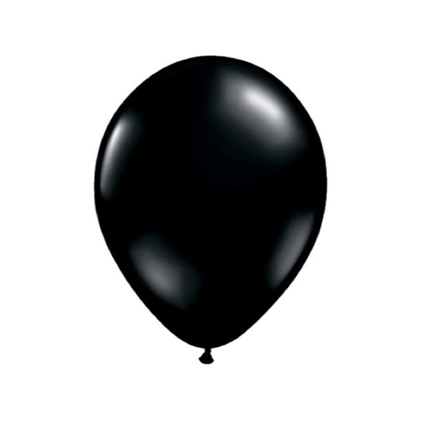 Ballonger onyx svart, 40 cm - 10 stk