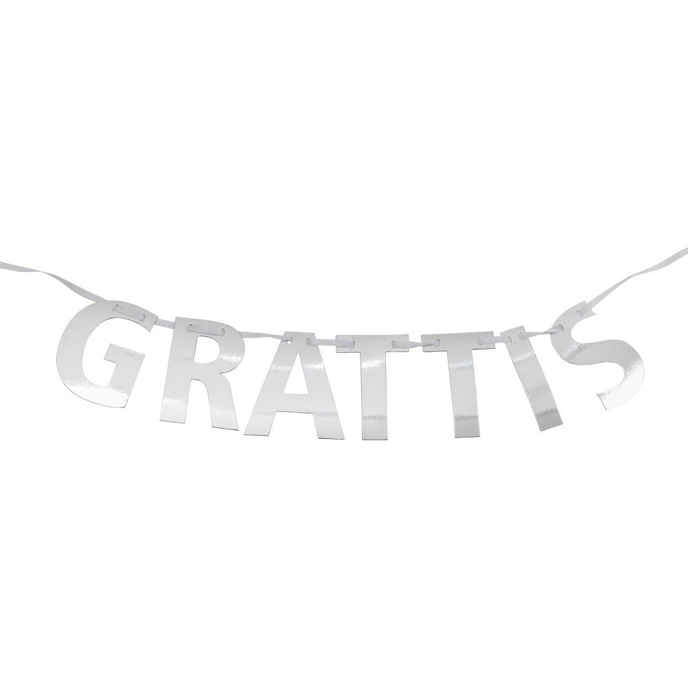 Banner, GRATTIS - sølv