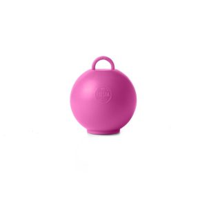 Ballongvekt boble - Mørk rosa
