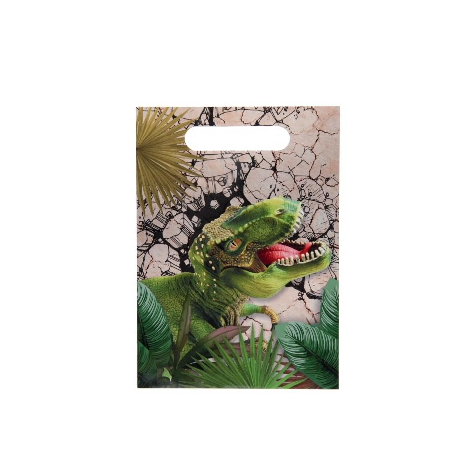 Godteposer, T-Rex dinosaurer – 10 stk