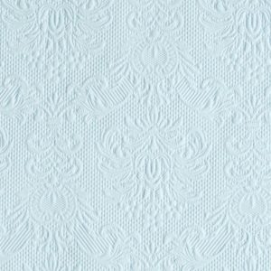 Servietter kaffe, elegance lys blå – 15 stk
