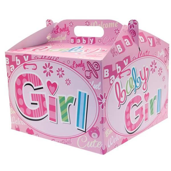 Gaveboks stor, Baby - Rosa