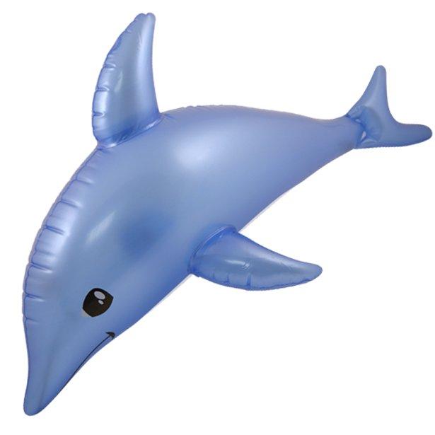 Oppblåsbar delfin - 53 cm
