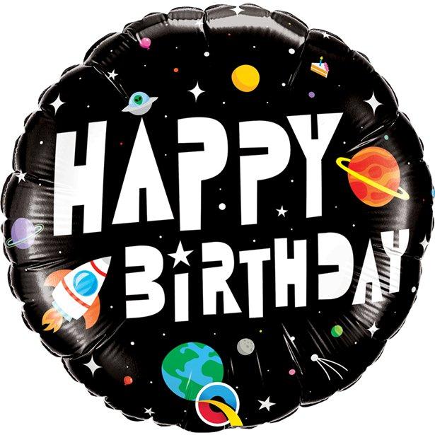 Folieballong - Space Birthday