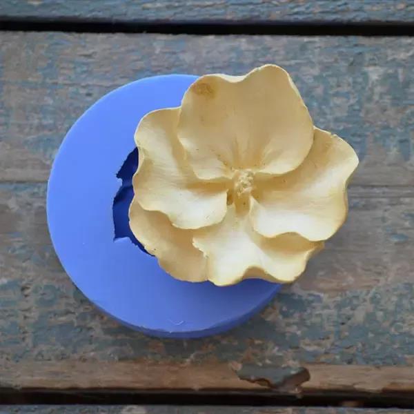 Silikonform til kakepynt - Blomst