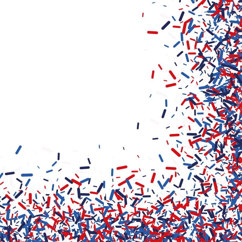 Servietter lunsj, norsk konfetti – 20 stk