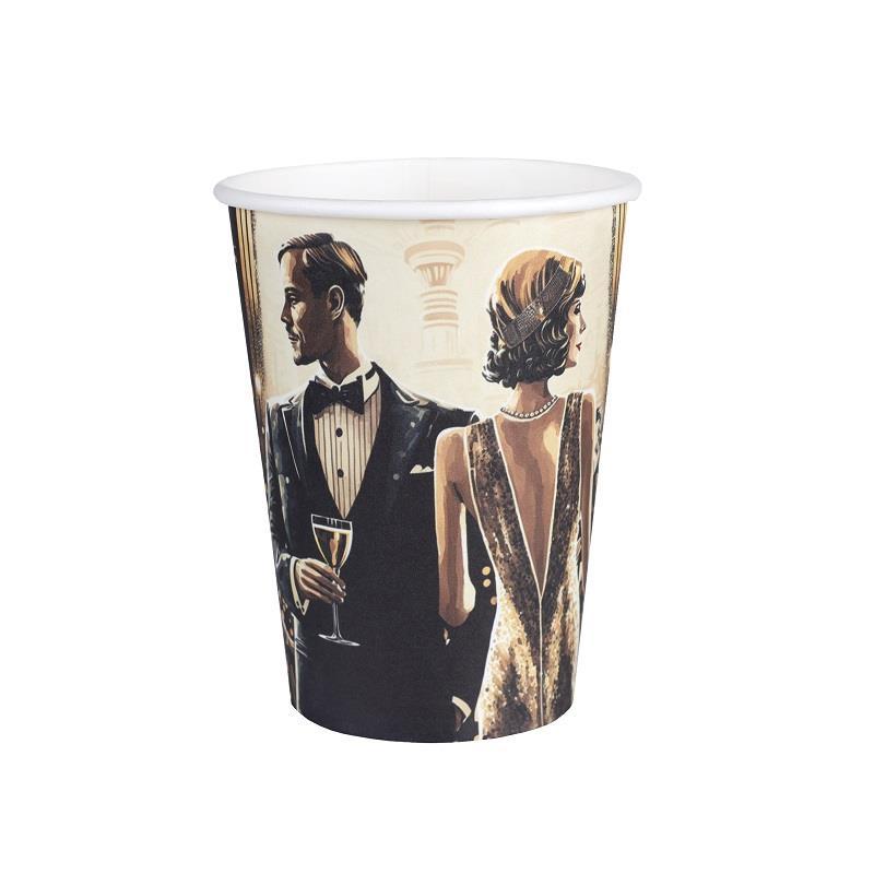 Pappkopper Gatsby - 10 stk