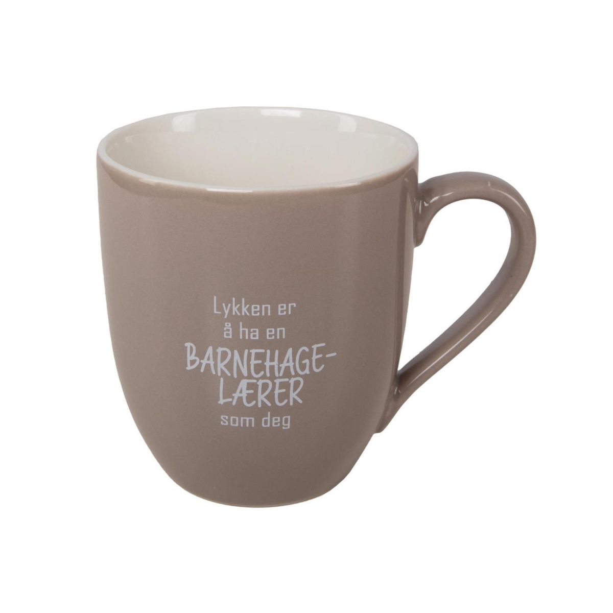 Kopp - Lykken er, barnehagelærer