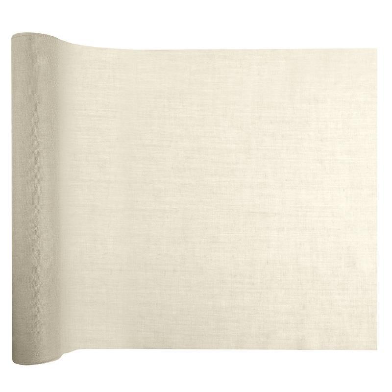 Bordløper, musselin krem - 5 meter