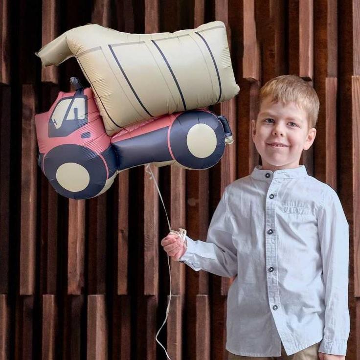 Folieballong lastebil - 60 cm