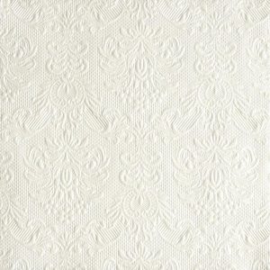 Servietter middag, elegance perlemor hvit – 15 stk