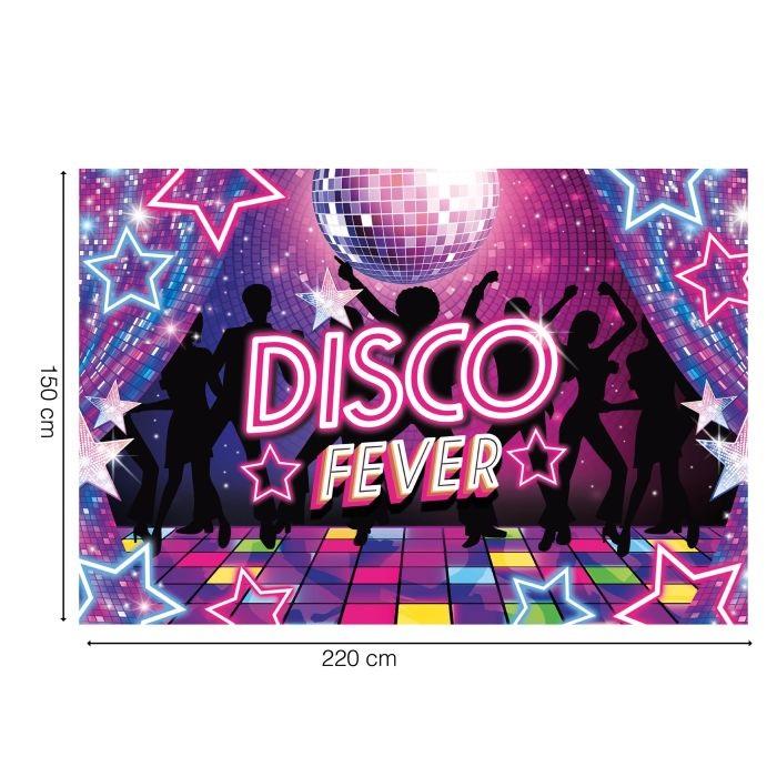 Disco fever, fotobakgrunn - 220cm