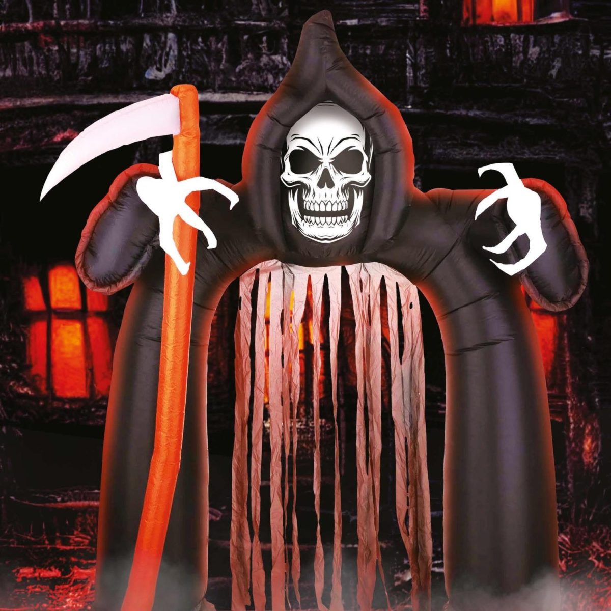 Halloweenportal 2 meter - Reaper