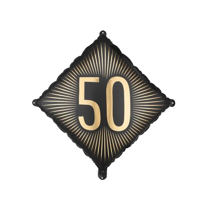 Folieballong diamant - 50 år