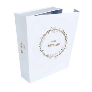 Eske til kort, stor - Vårt bryllup