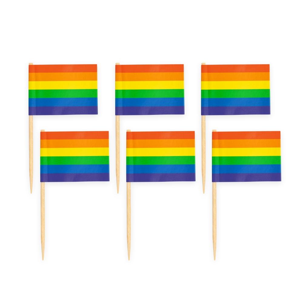 Kakeflagg Pride – 50 stk
