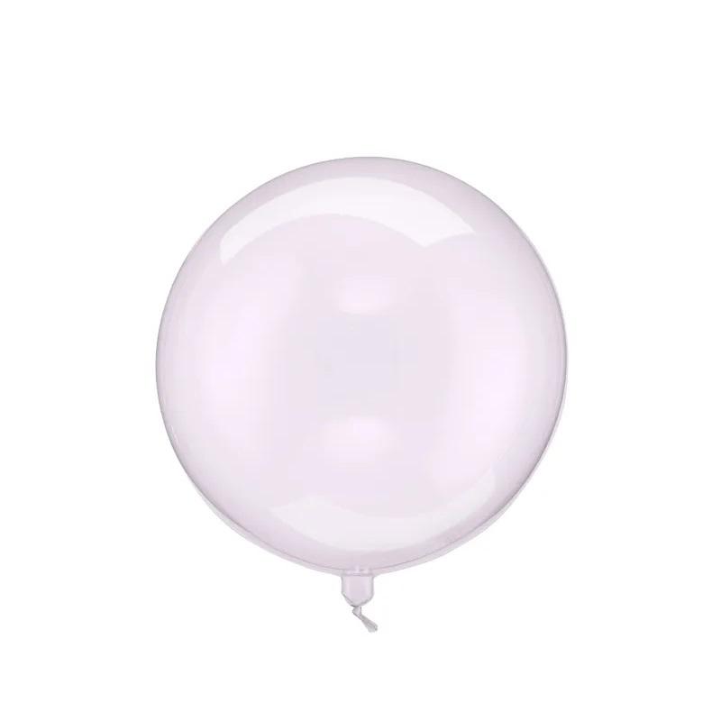 Bobleballong, gjennomsiktig lilla - 40 cm