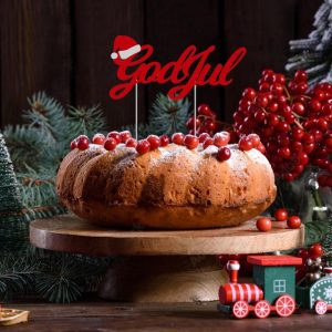 Kaketopp, papp - God Jul