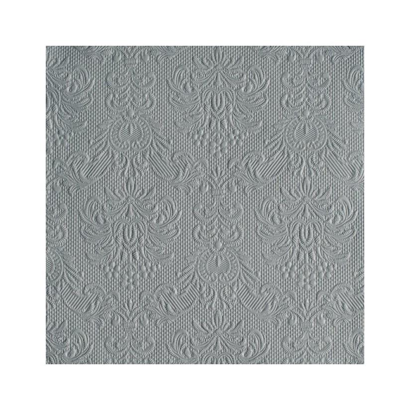 Servietter middag, elegance grey – 15 stk
