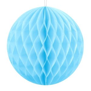 Honeycomb, lys blå - 10 cm