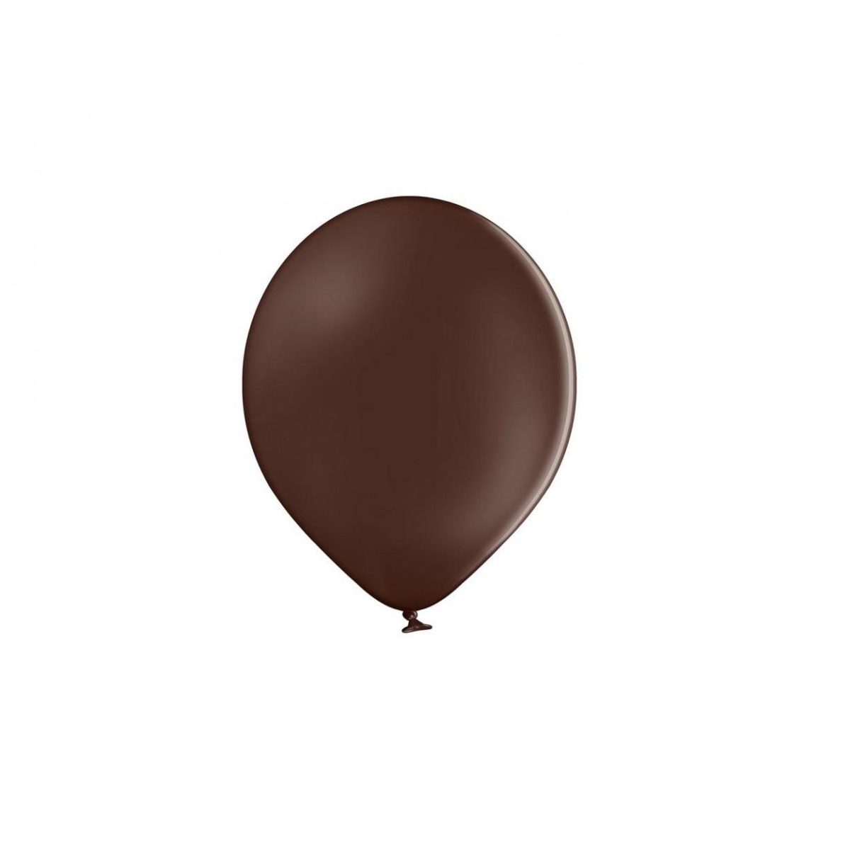 Ballonger 12 cm, sjokolade brun - 10 stk