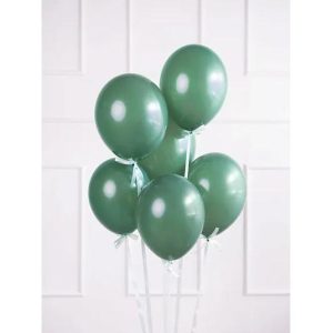 Ballonger, Bottle Green - 10 stk