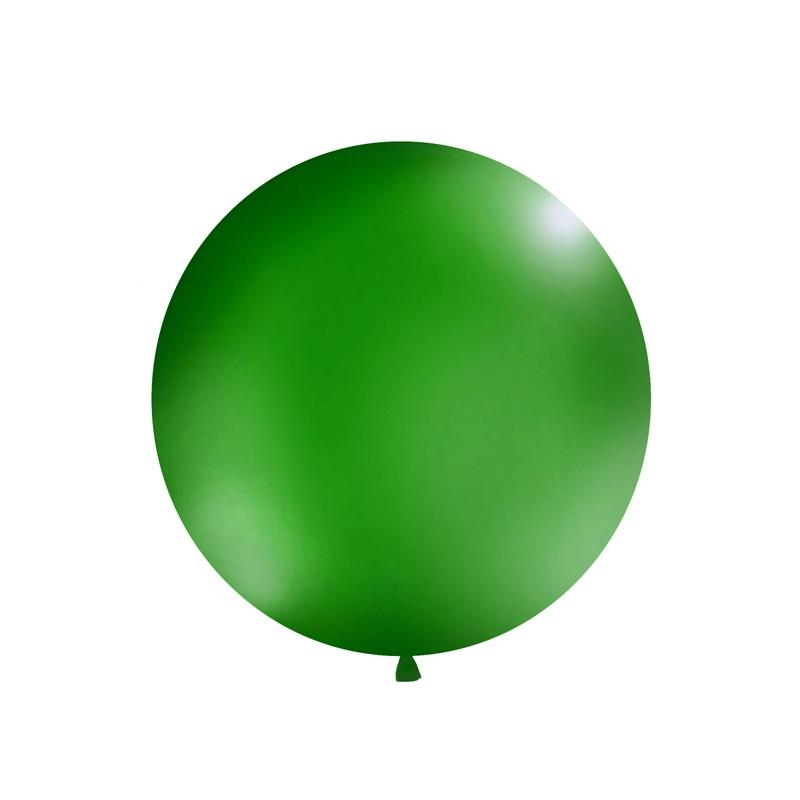 Gigantisk ballong, 100 cm - Mørk grønn