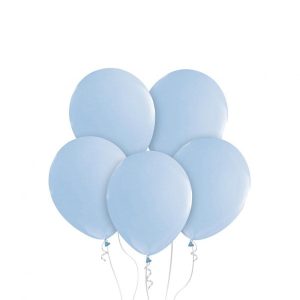Ballonger, lys blå - 50 stk